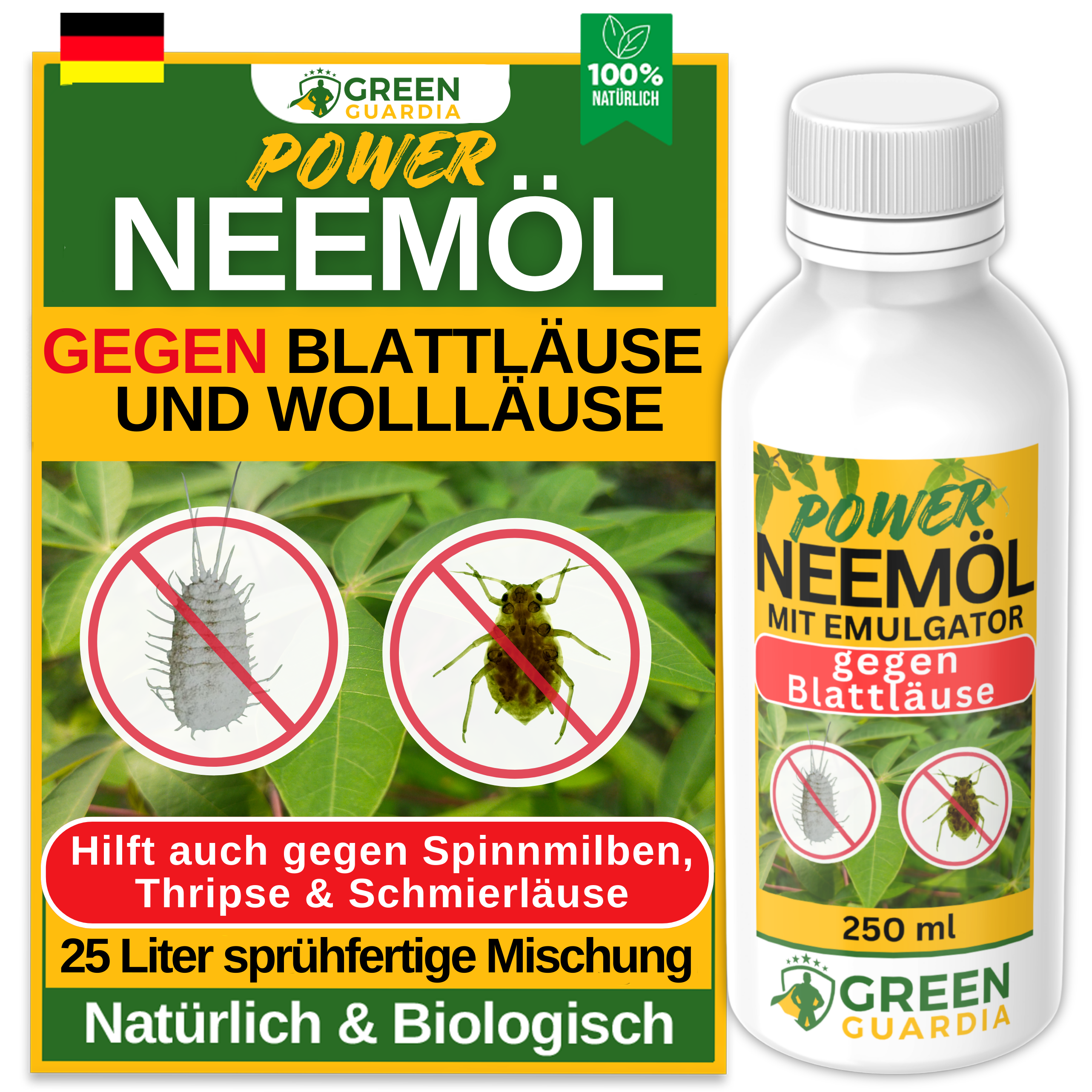 Olio di Neem potente contro afidi e cocciniglie