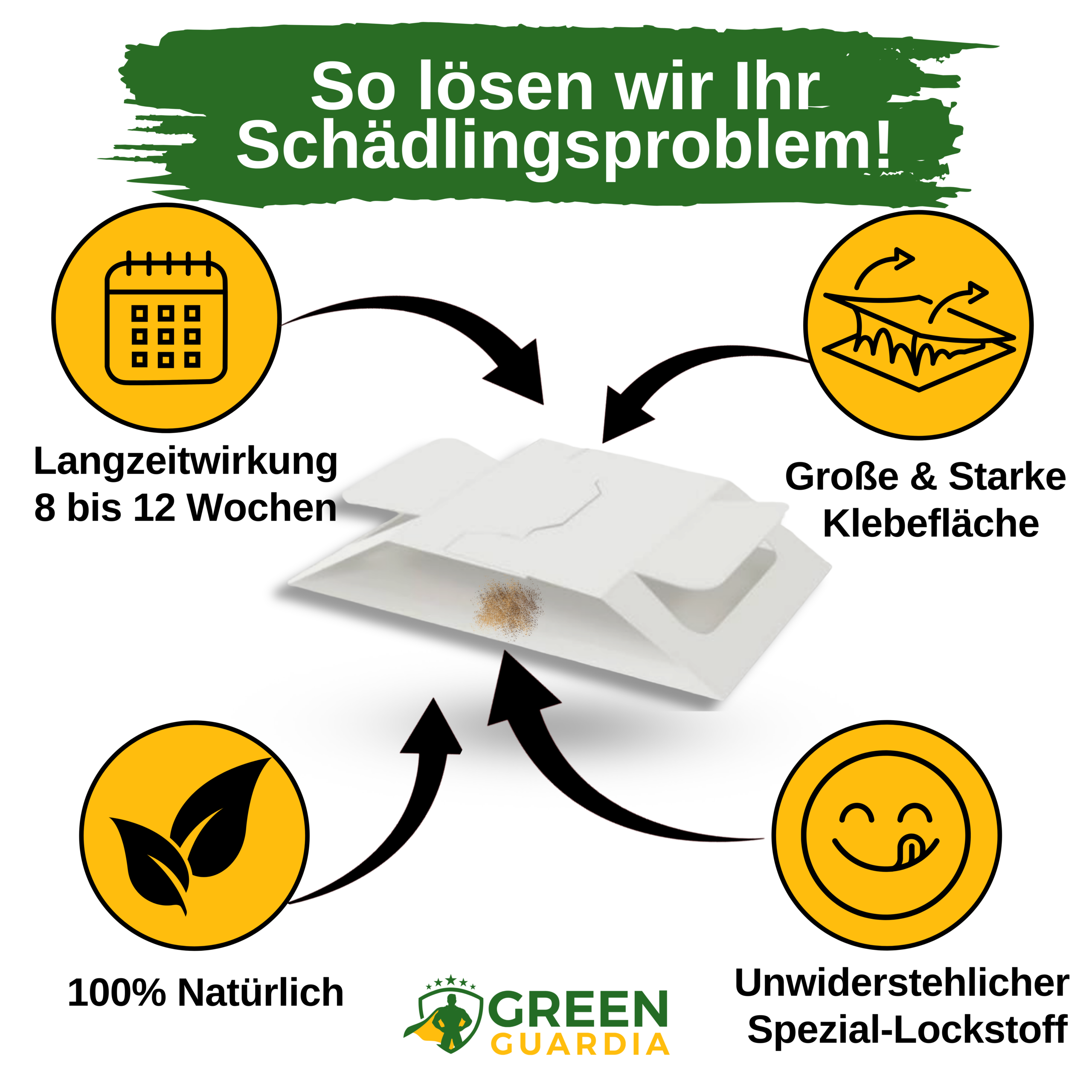 Wollkrautblütenkäfer Falle mit Spezial-Lockstoff