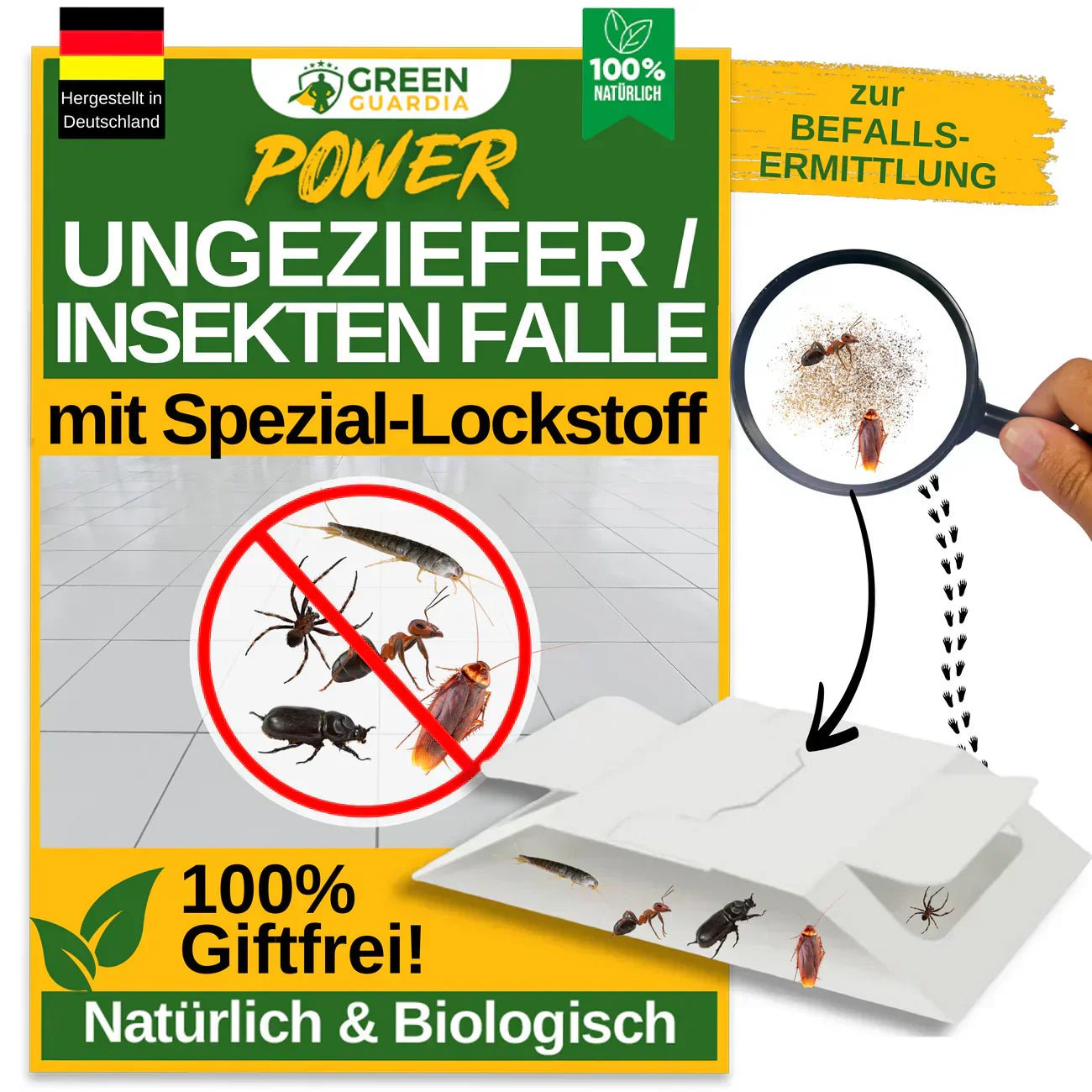 Effektiver Schutz mit Klebefallen mit Lockstoff – Ihre natürliche Lösung gegen Schädlinge - Green Guardia - Ihr Experte für Schädlinge und Pflanzen