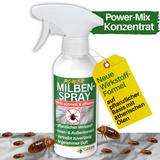 Mite repellent spray power concentrate