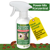 Flea repellent spray power concentrate for dogs 