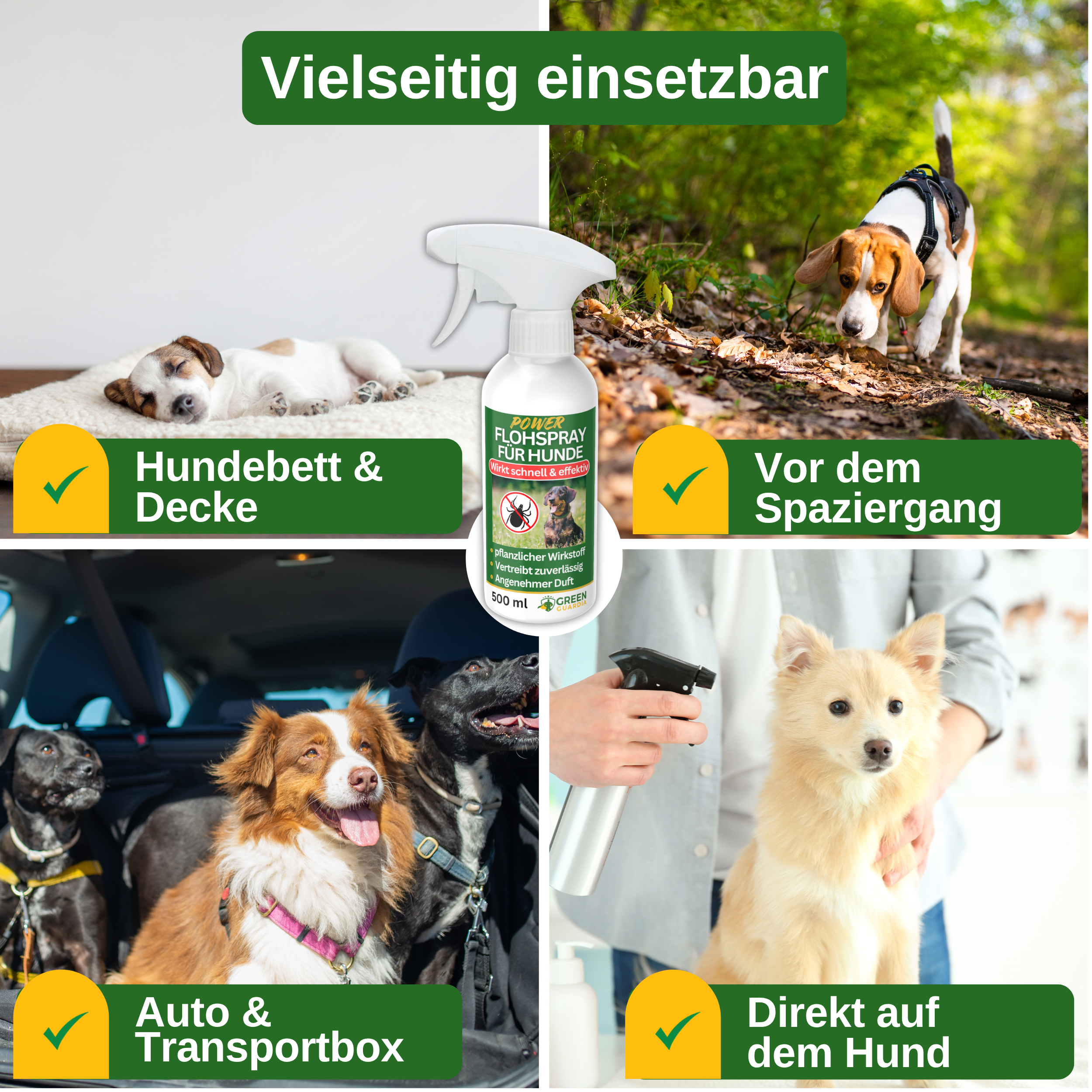 Spray antipulci concentrato per cani