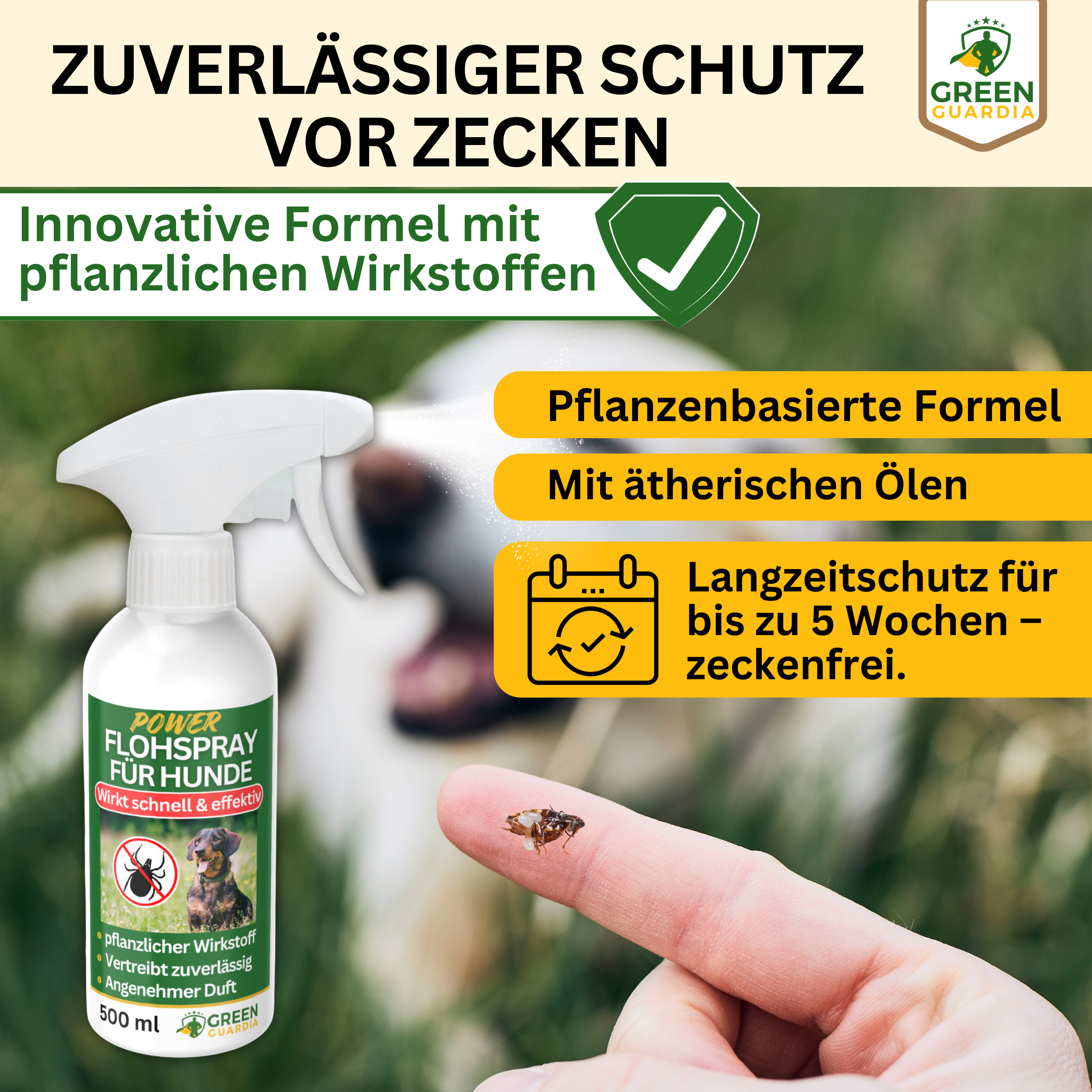 Spray antipulci concentrato per cani