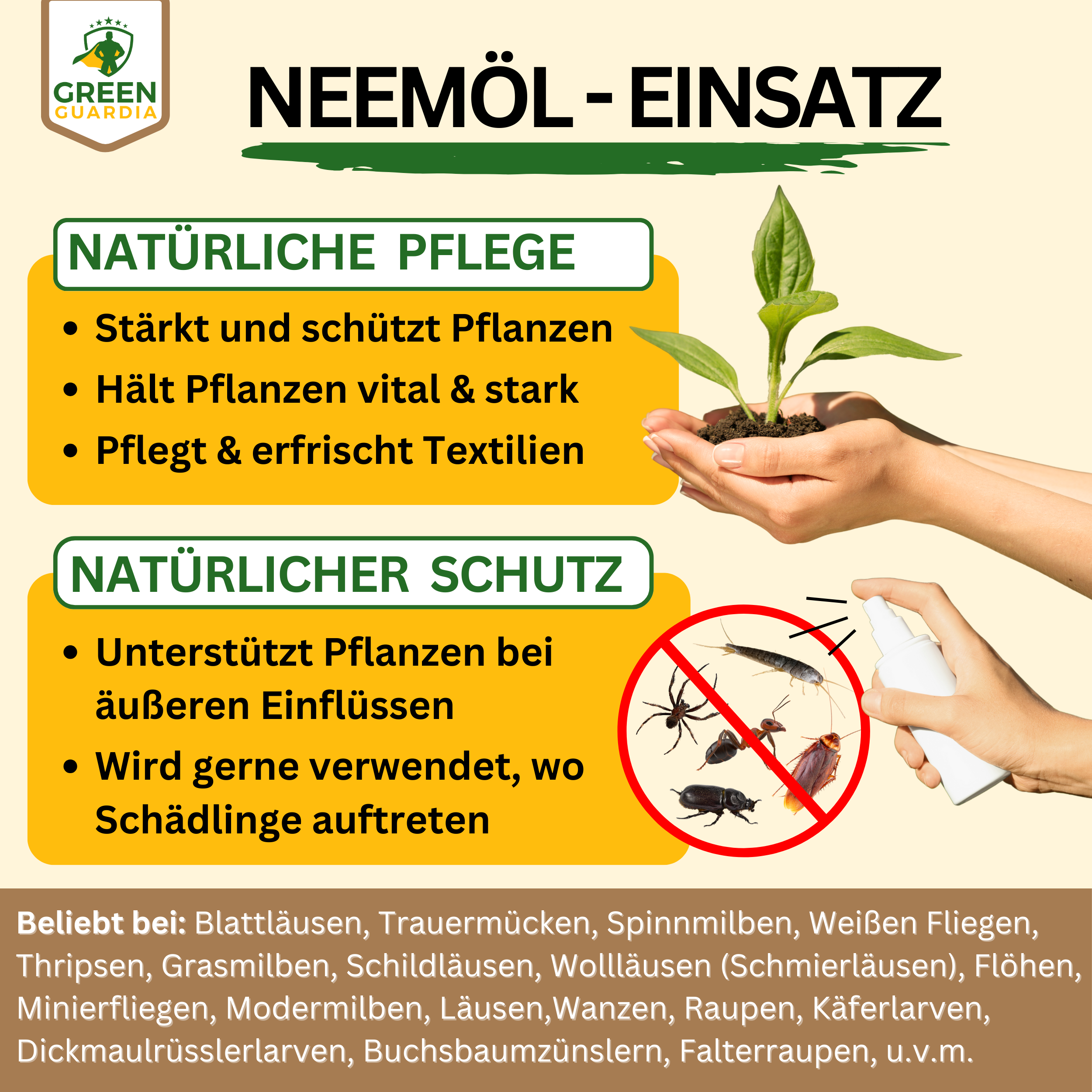 Olio di Neem potente contro gli acari del ragno