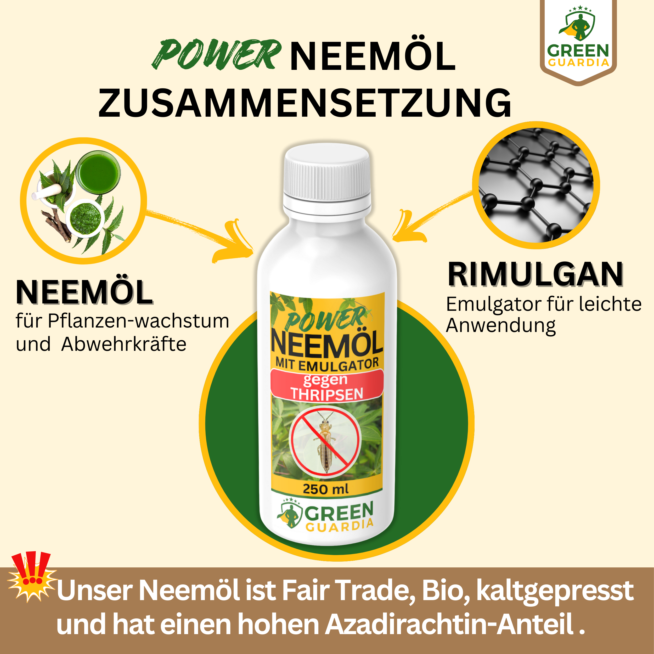 Olio di Neem potente contro i tripidi