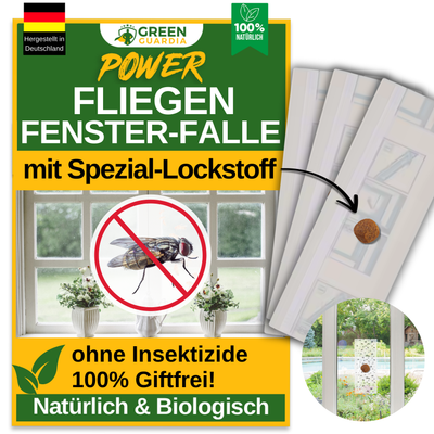 Fliegen Fenster-Falle mit Spezial-Lockstoff