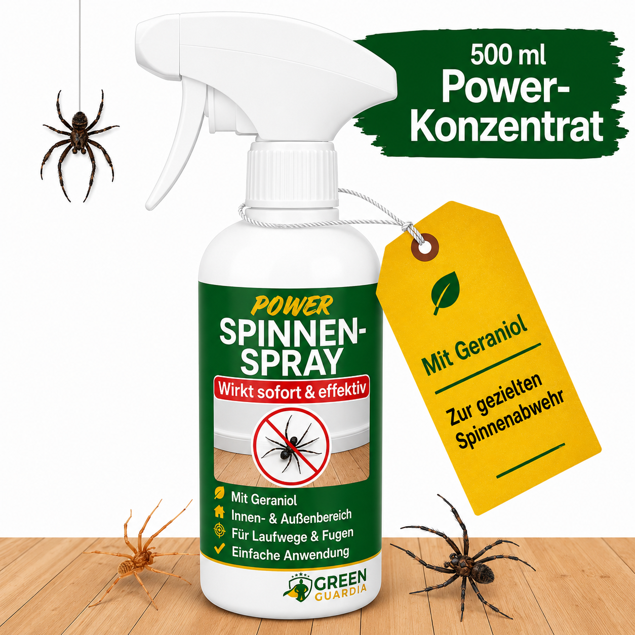 Spray repellente per ragni concentrato potente