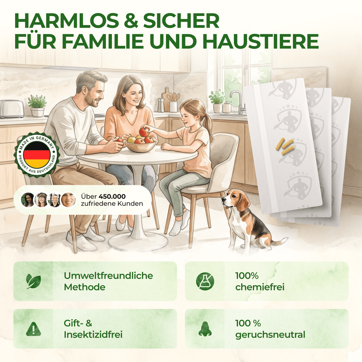 Fruchtfliegen Fenster-Falle - Green Guardia - Ihr Experte für Schädlinge und Pflanzen