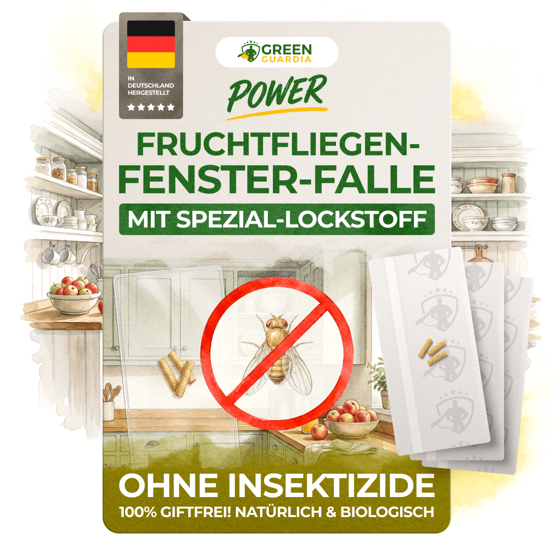 Fruchtfliegen Fenster-Falle - Green Guardia - Ihr Experte für Schädlinge und Pflanzen