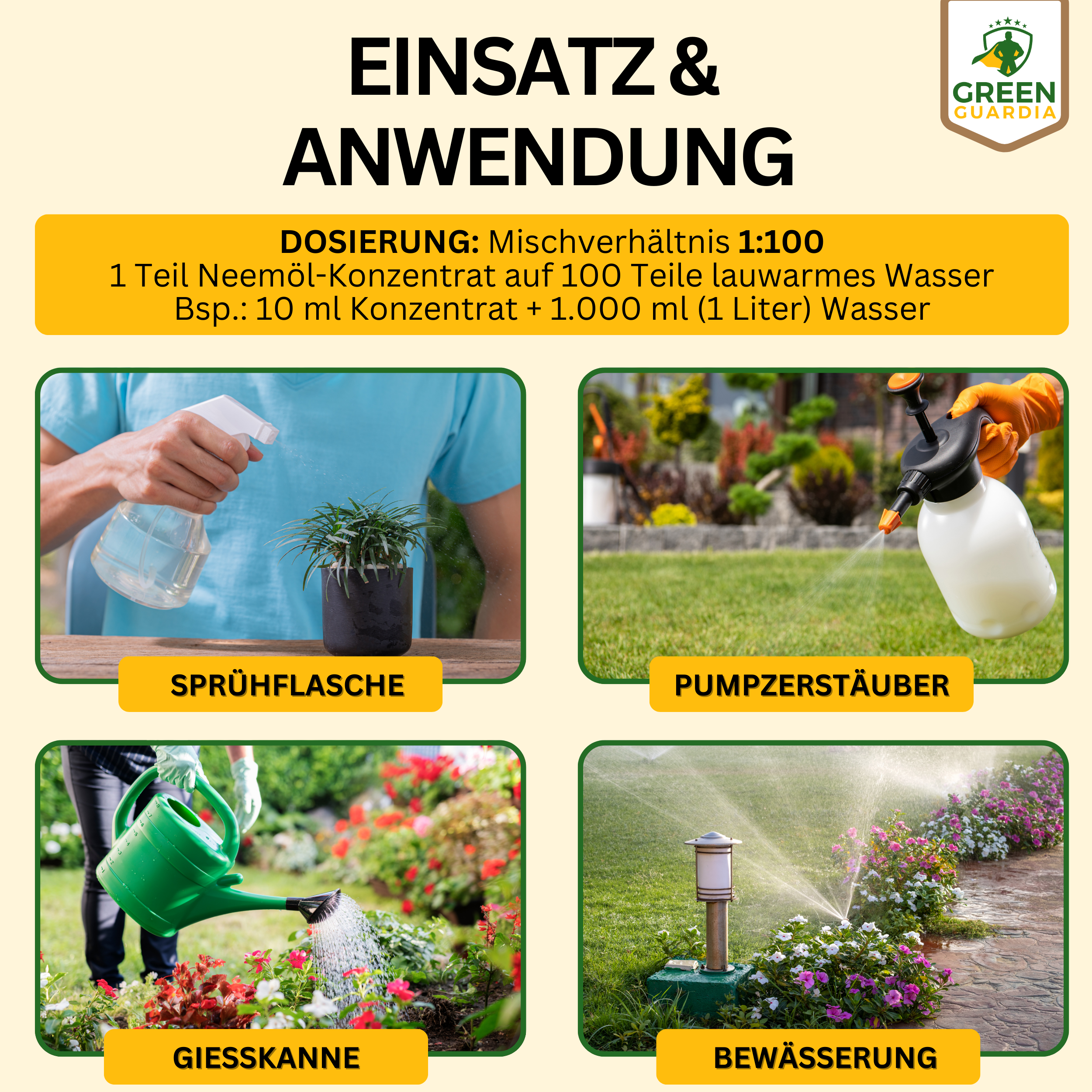 Power Neemöl gegen Thripse - Green Guardia - Ihr Experte für Schädlinge und Pflanzen