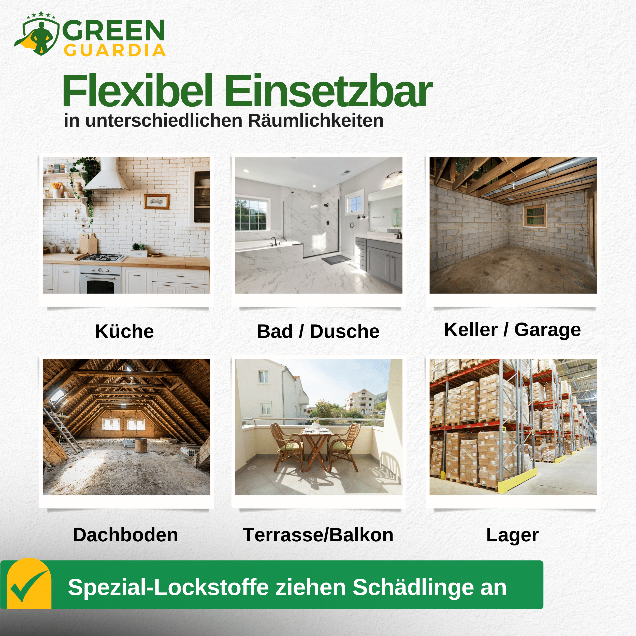 Speckkäfer Falle mit Spezial - Lockstoff - Green Guardia - Ihr Experte für Schädlinge und Pflanzen